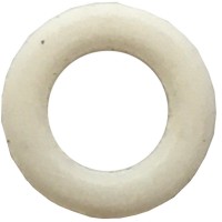 Afsluitring nylon(pom) 12x6x2