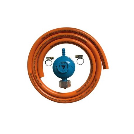 Drukregelaar set 30Mbar 1,5mtr