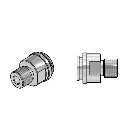 Aansluitstuk Aardgas x 1/4"