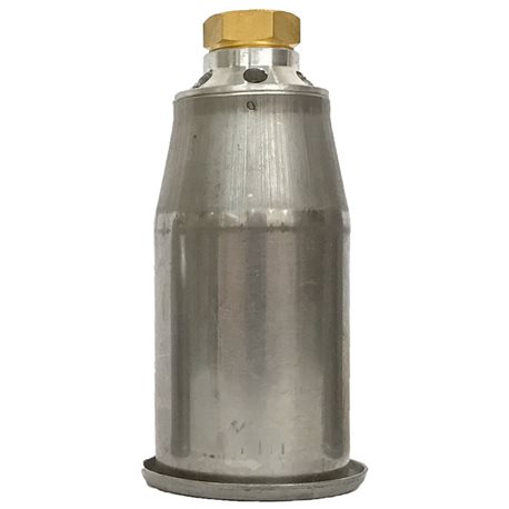 Dakbranderkop RVS ø60